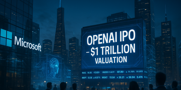 What would a $1T OpenAI IPO mean for Microsoft, investors and the AI market