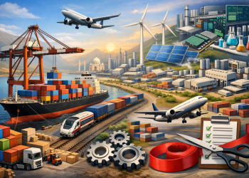 India plans manufacturing push to triple exports by 2035